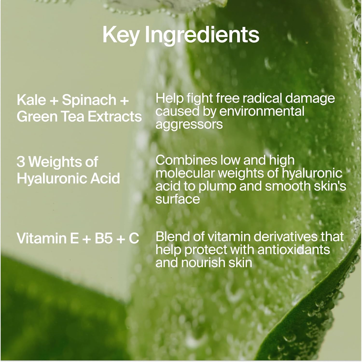 Youth To The People Superfood Air-Whip Moisture Cream Refill - Kale + Green Tea Hyaluronic Acid Face Moisturizer, Smooths + Hydrates Up to 48HR with Dewy Glow, Non-Greasy Lightweight Gel - 5.07 fl oz